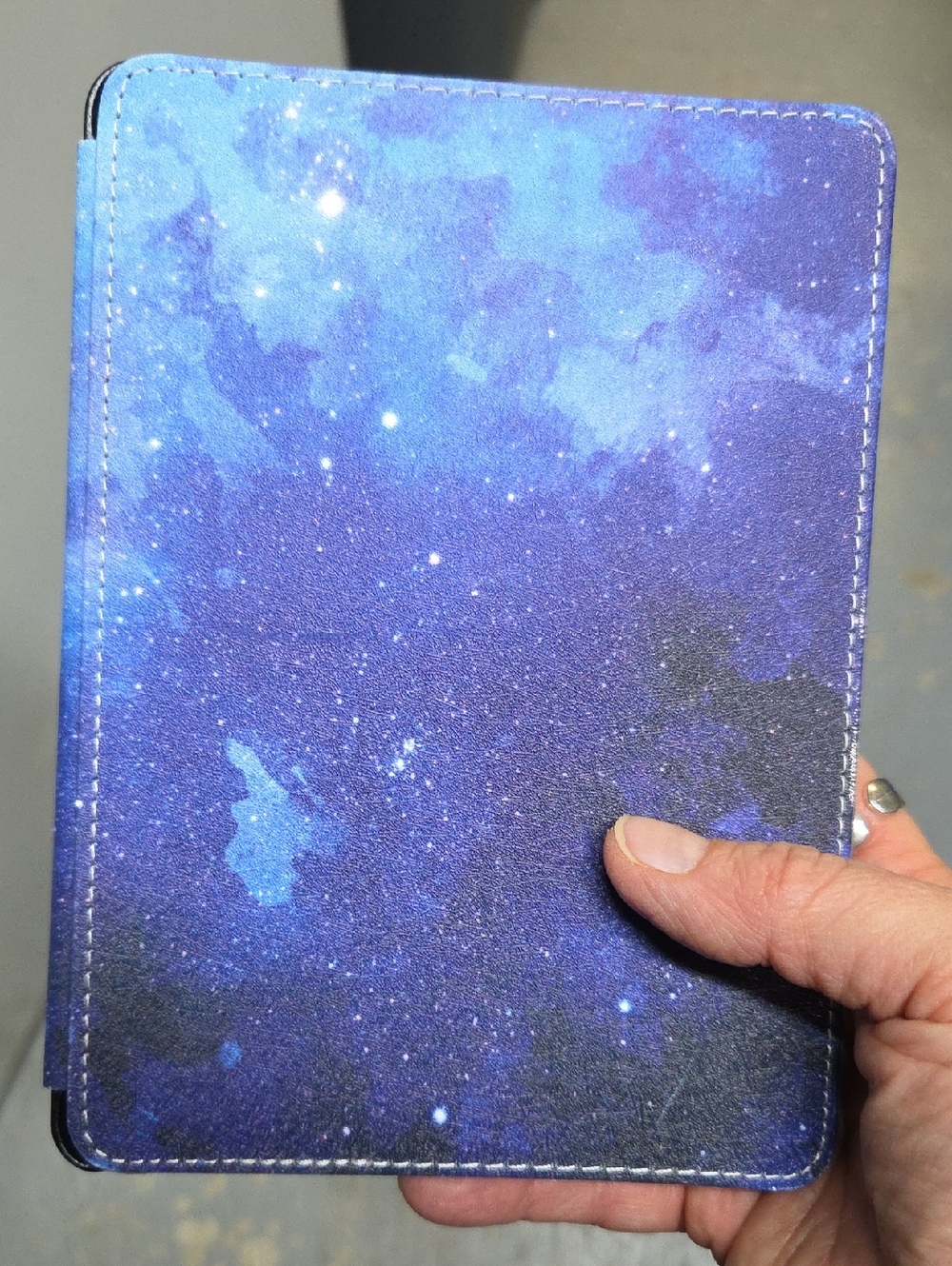 Kindle 6" Paperwhite 2018 Galaxy Print Tablet Case - Blue Purple ✨️5/$30